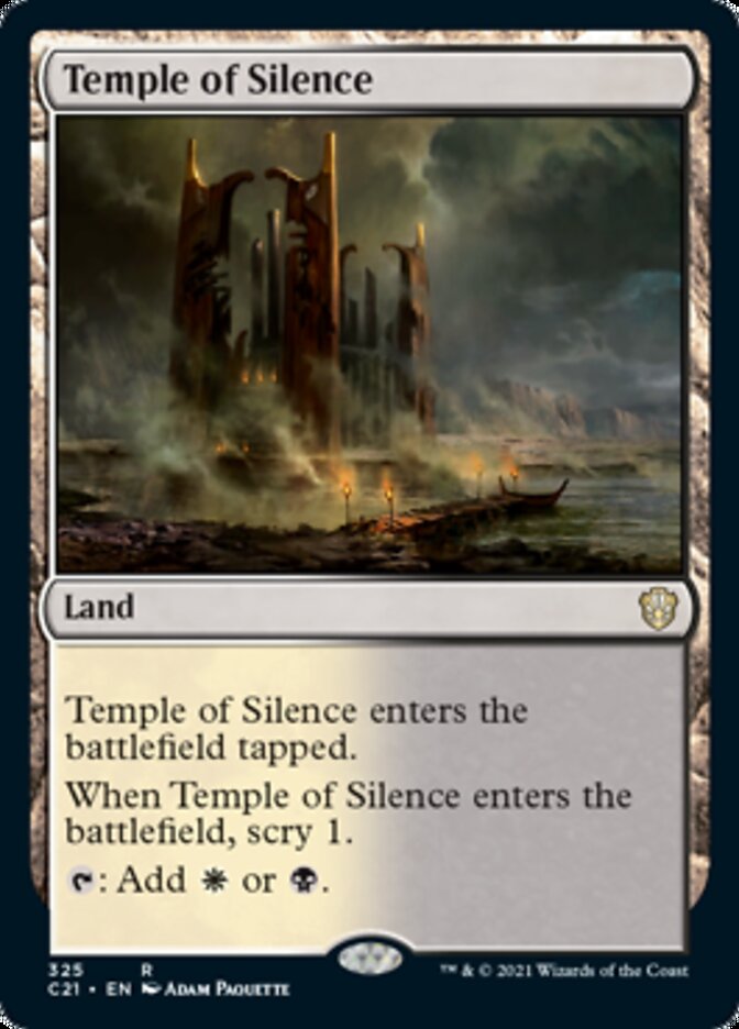 Temple of Silence [Commander 2021] | Play N Trade Winnipeg