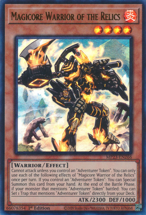 Magicore Warrior of the Relics [MP23-EN266] Ultra Rare | Play N Trade Winnipeg
