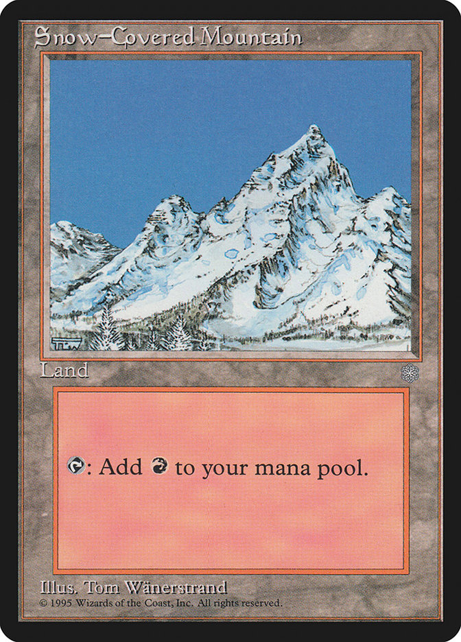 Snow-Covered Mountain [Ice Age] | Play N Trade Winnipeg