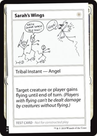Sarah's Wings (2021 Edition) [Mystery Booster Playtest Cards] | Play N Trade Winnipeg