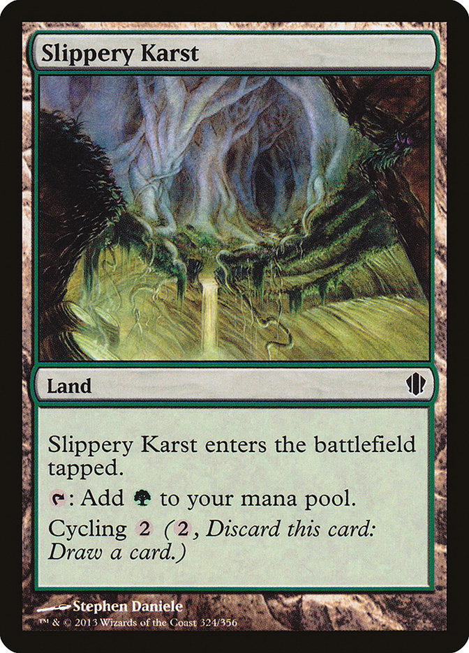 Slippery Karst [Commander 2013] | Play N Trade Winnipeg