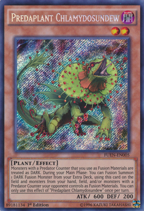 Predaplant Chlamydosundew [FUEN-EN005] Secret Rare | Play N Trade Winnipeg