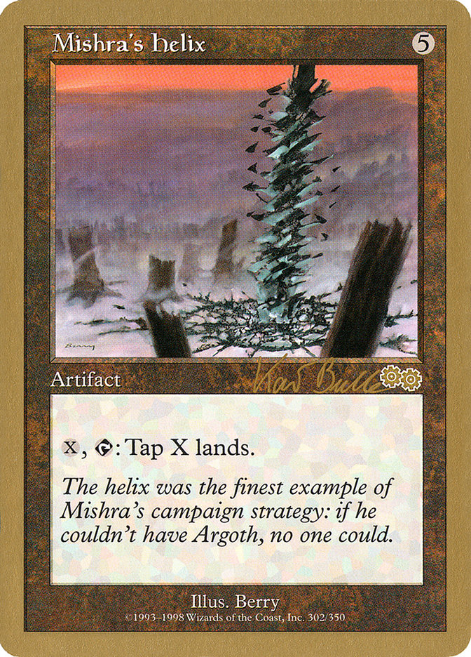 Mishra's Helix (Kai Budde) [World Championship Decks 1999] | Play N Trade Winnipeg