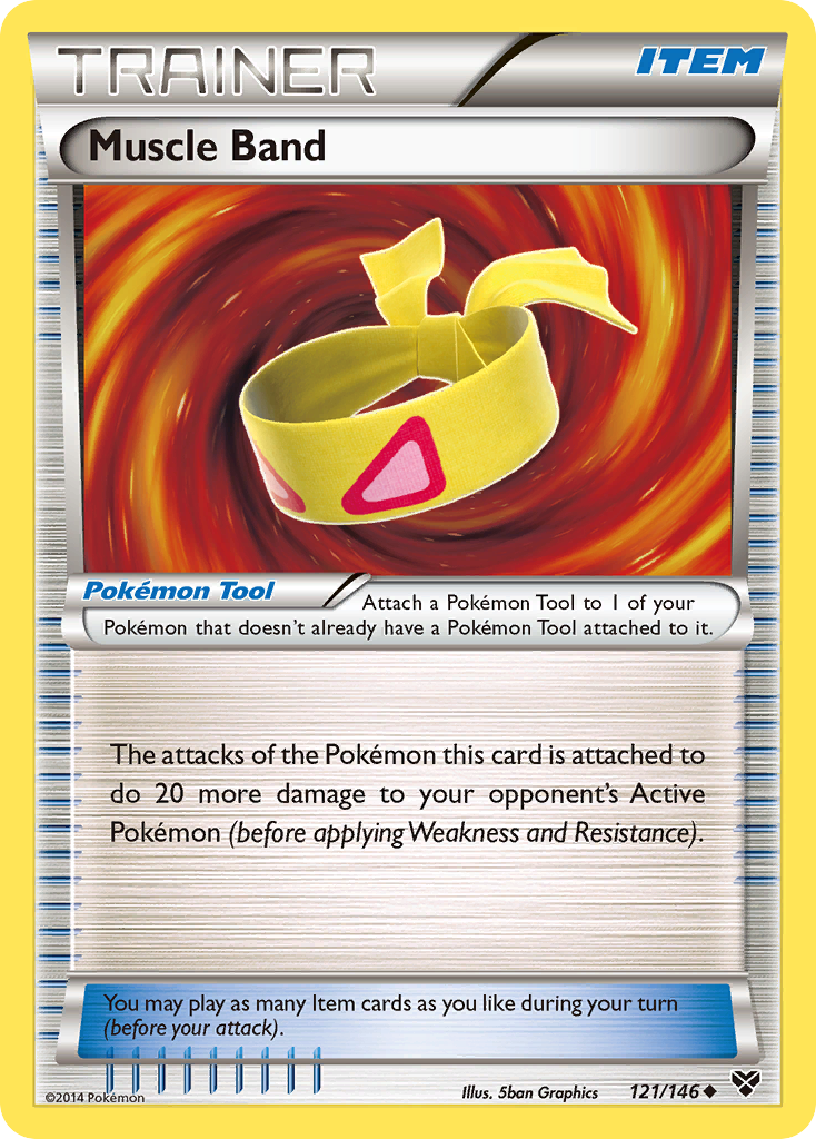 Muscle Band (121/146) [XY: Base Set] | Play N Trade Winnipeg