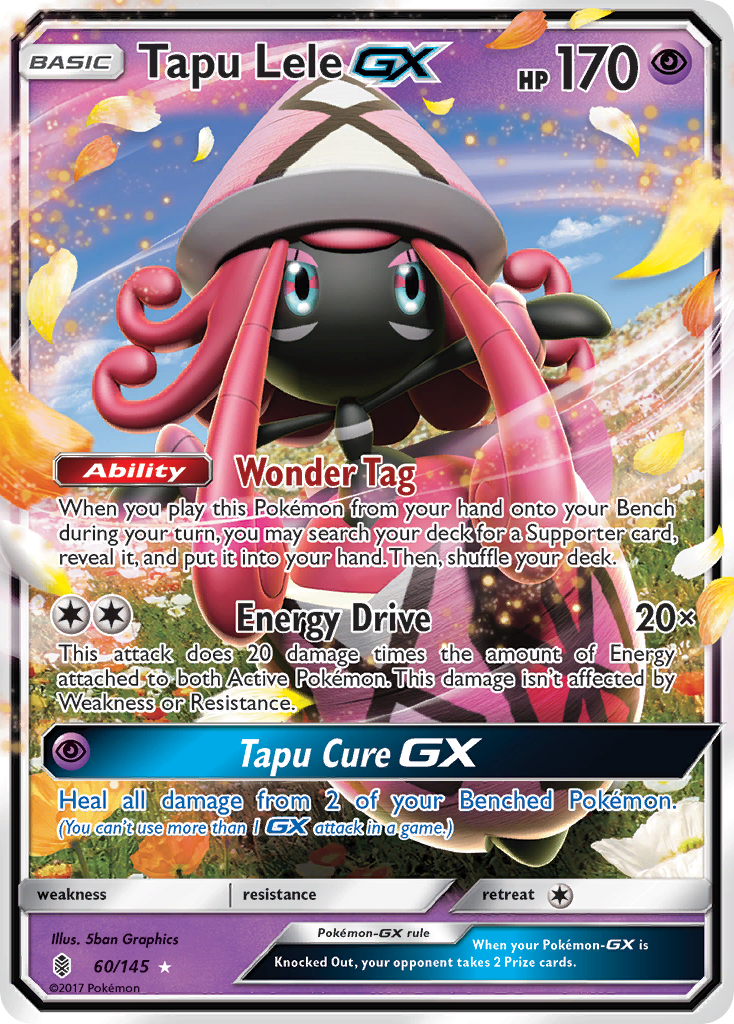 Tapu Lele GX (60/145) [Sun & Moon: Guardians Rising] | Play N Trade Winnipeg