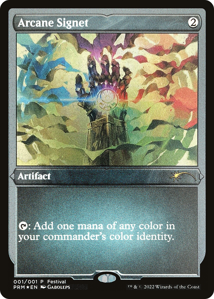 Arcane Signet (Foil Etched) [30th Anniversary Promos] | Play N Trade Winnipeg