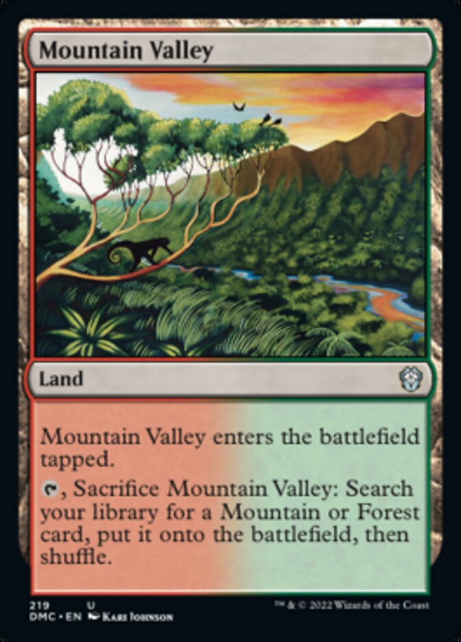 Mountain Valley [Dominaria United Commander] | Play N Trade Winnipeg