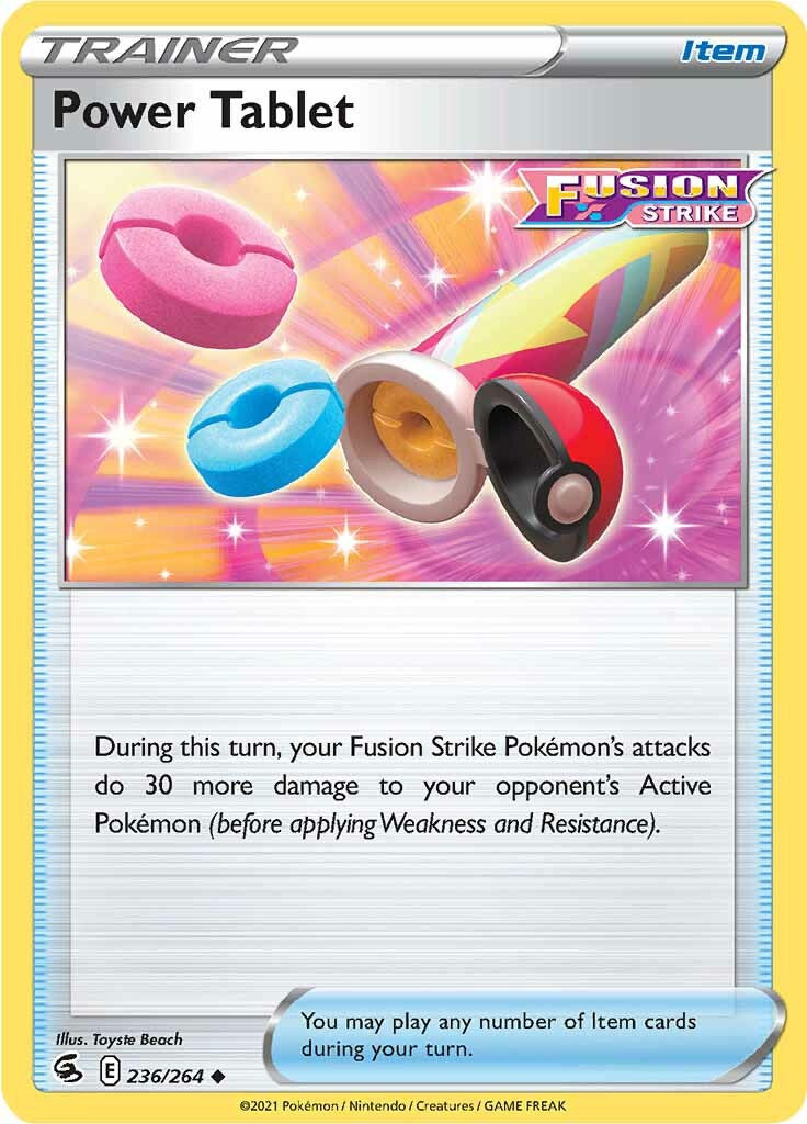 Power Tablet (236/264) [Sword & Shield: Fusion Strike] | Play N Trade Winnipeg