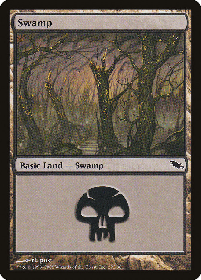 Swamp (292) [Shadowmoor] | Play N Trade Winnipeg