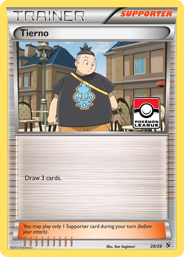 Tierno (39/39) [XY: Kalos Starter Set] | Play N Trade Winnipeg