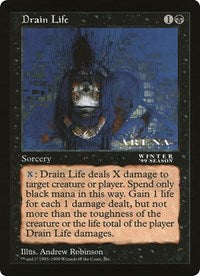 Drain Life (Oversized) [Oversize Cards] | Play N Trade Winnipeg