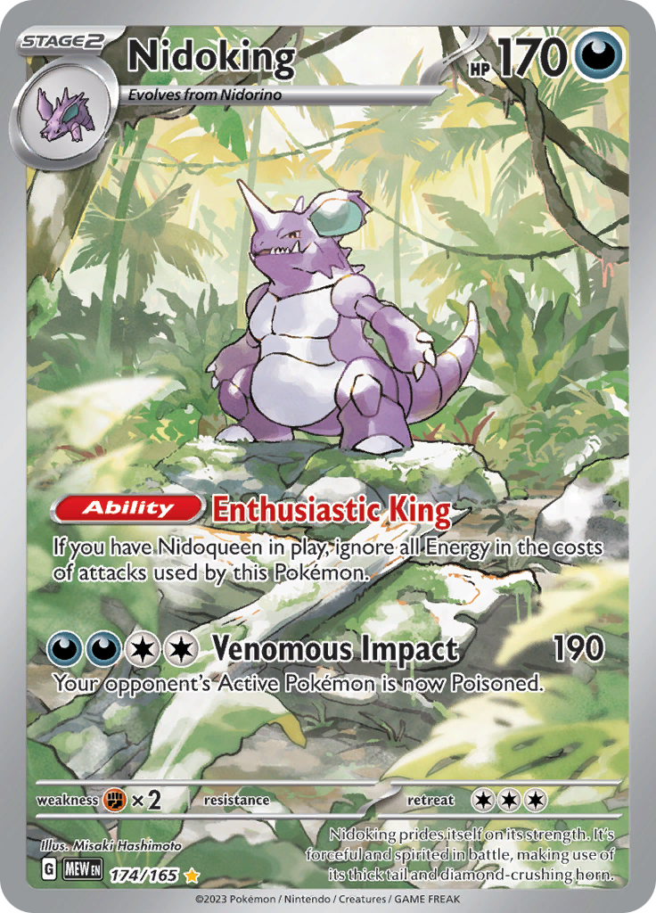 Nidoking (174/165) [Scarlet & Violet: 151] | Play N Trade Winnipeg