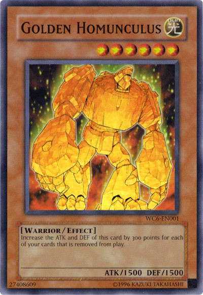 Golden Homunculus [WC6-EN001] Super Rare | Play N Trade Winnipeg