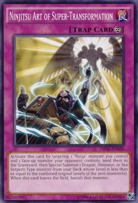 Ninjitsu Art of Super-Transformation [OP02-EN026] Common | Play N Trade Winnipeg