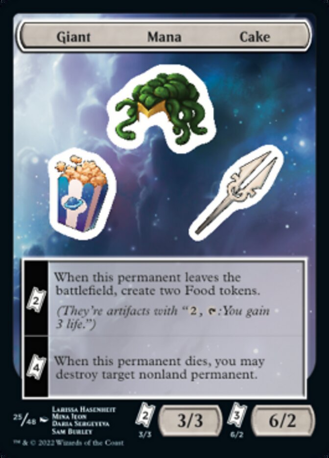 Giant Mana Cake [Unfinity Stickers] | Play N Trade Winnipeg