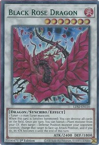 Black Rose Dragon (Green) [LDS2-EN110] Ultra Rare | Play N Trade Winnipeg