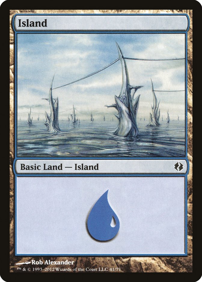 Island (41) [Duel Decks: Venser vs. Koth] | Play N Trade Winnipeg