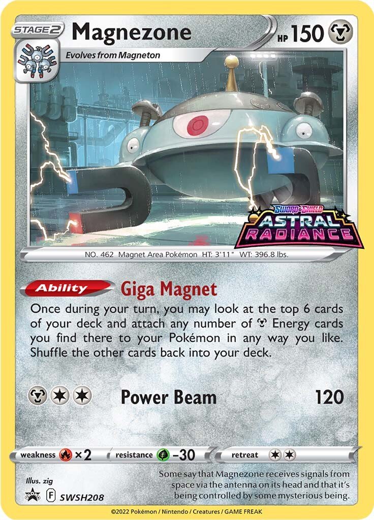 Magnezone (SWSH208) [Sword & Shield: Black Star Promos] | Play N Trade Winnipeg