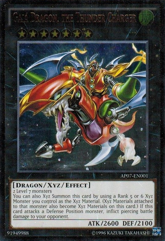 Gaia Dragon, the Thunder Charger [AP07-EN001] Ultimate Rare | Play N Trade Winnipeg