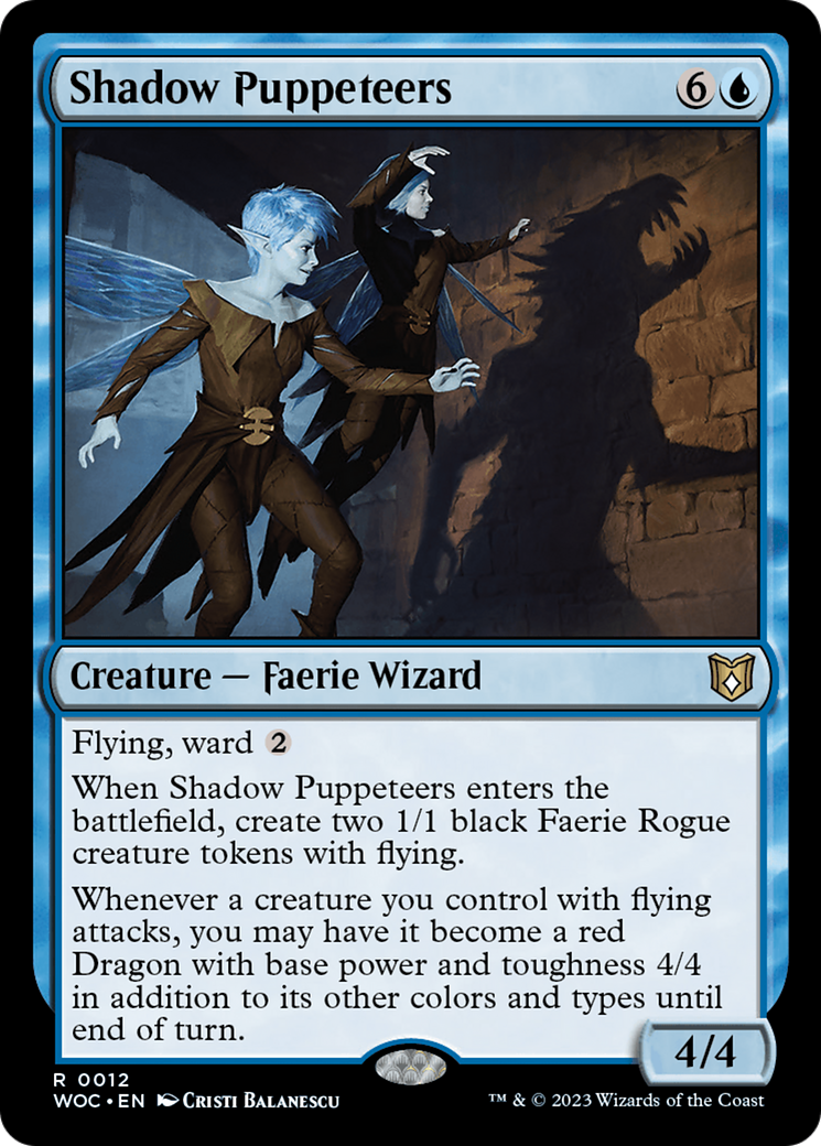 Shadow Puppeteers [Wilds of Eldraine Commander] | Play N Trade Winnipeg