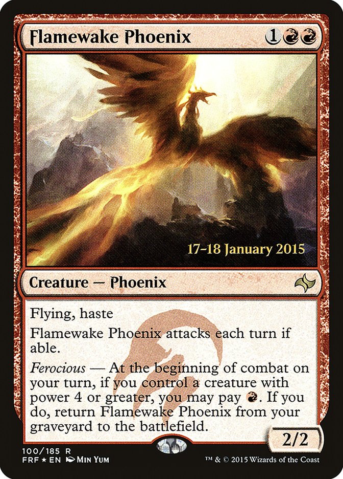 Flamewake Phoenix  [Fate Reforged Prerelease Promos] | Play N Trade Winnipeg