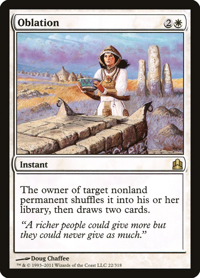 Oblation [Commander 2011] | Play N Trade Winnipeg