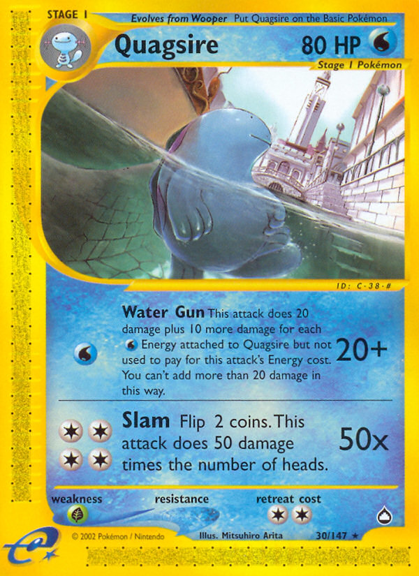 Quagsire (30/147) [Aquapolis] | Play N Trade Winnipeg