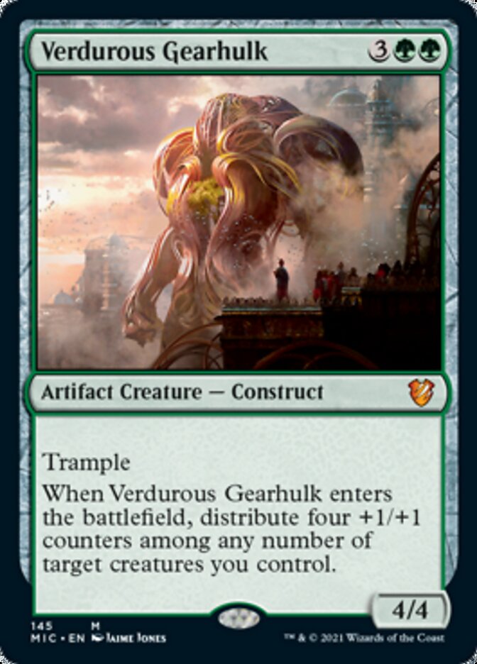 Verdurous Gearhulk [Innistrad: Midnight Hunt Commander] | Play N Trade Winnipeg