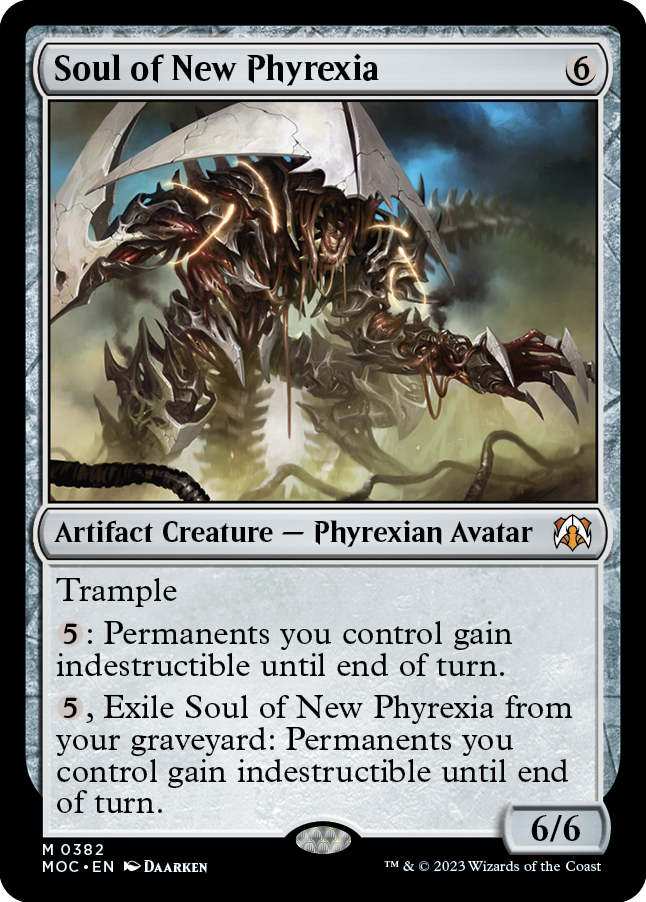 Soul of New Phyrexia [March of the Machine Commander] | Play N Trade Winnipeg