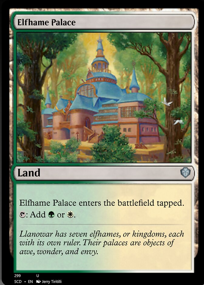 Elfhame Palace [Starter Commander Decks] | Play N Trade Winnipeg