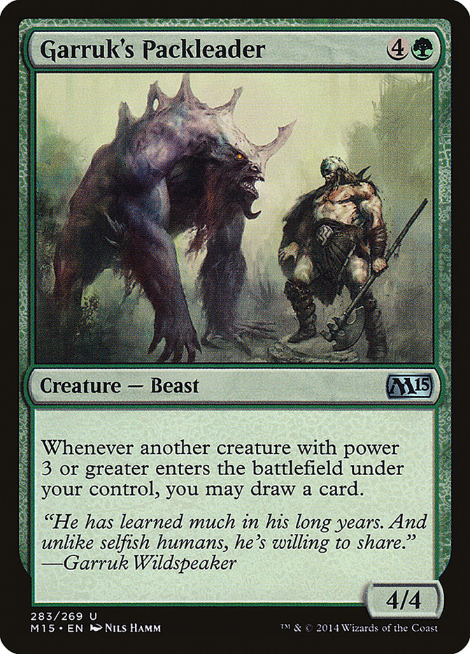 Garruk's Packleader [Magic 2015] | Play N Trade Winnipeg