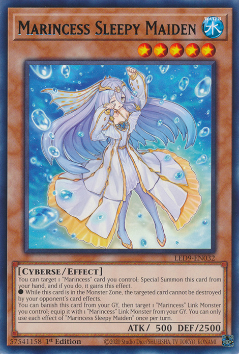 Marincess Sleepy Maiden [LED9-EN032] Rare | Play N Trade Winnipeg