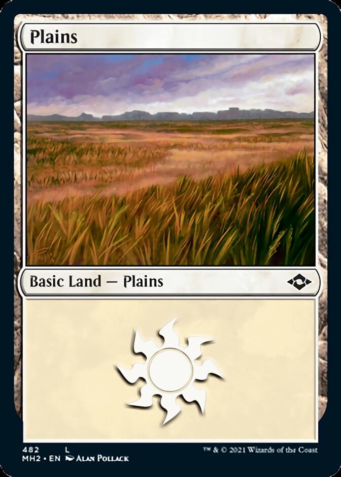 Plains (482) (Foil Etched) [Modern Horizons 2] | Play N Trade Winnipeg