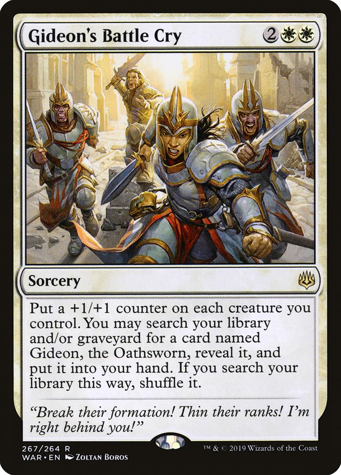 Gideon's Battle Cry [War of the Spark] | Play N Trade Winnipeg