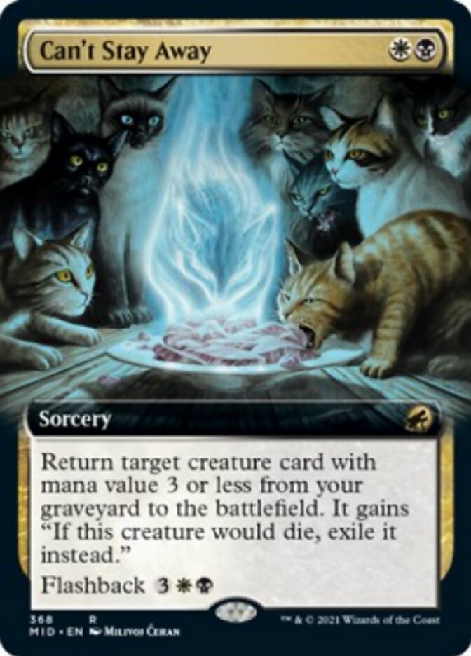 Can't Stay Away (Extended) [Innistrad: Midnight Hunt] | Play N Trade Winnipeg