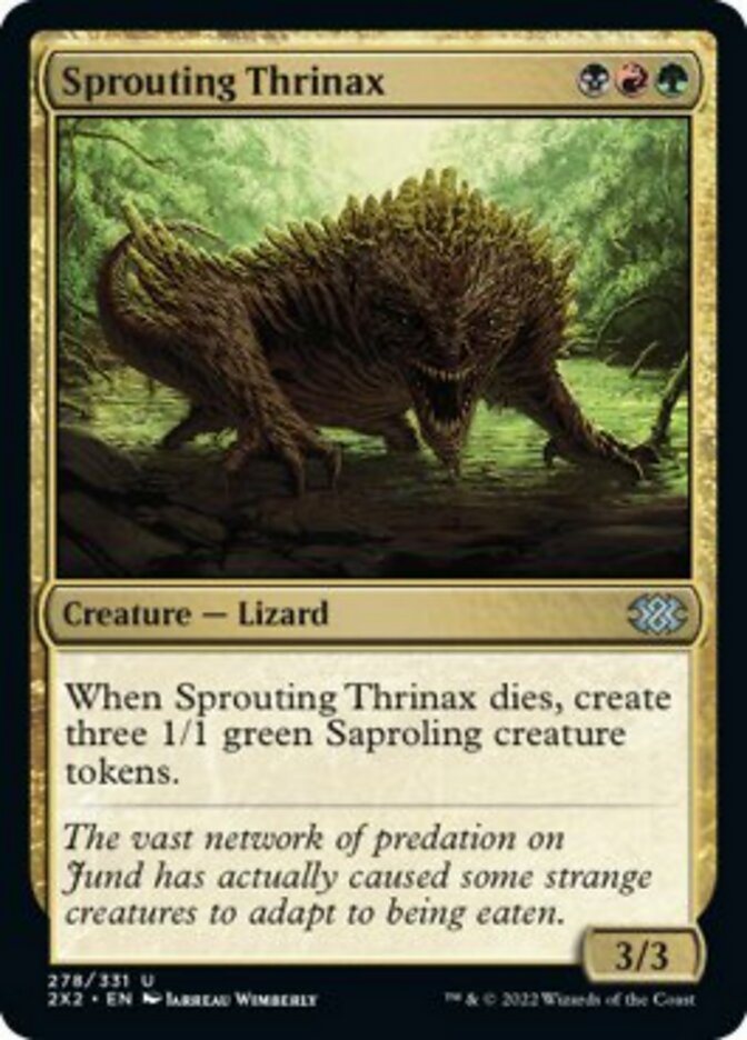Sprouting Thrinax [Double Masters 2022] | Play N Trade Winnipeg