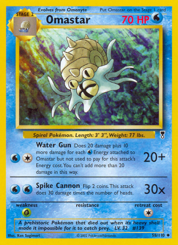 Omastar (58/110) [Legendary Collection] | Play N Trade Winnipeg