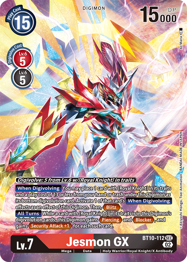 Jesmon GX [BT10-112] (Alternate Art) [Xros Encounter] | Play N Trade Winnipeg