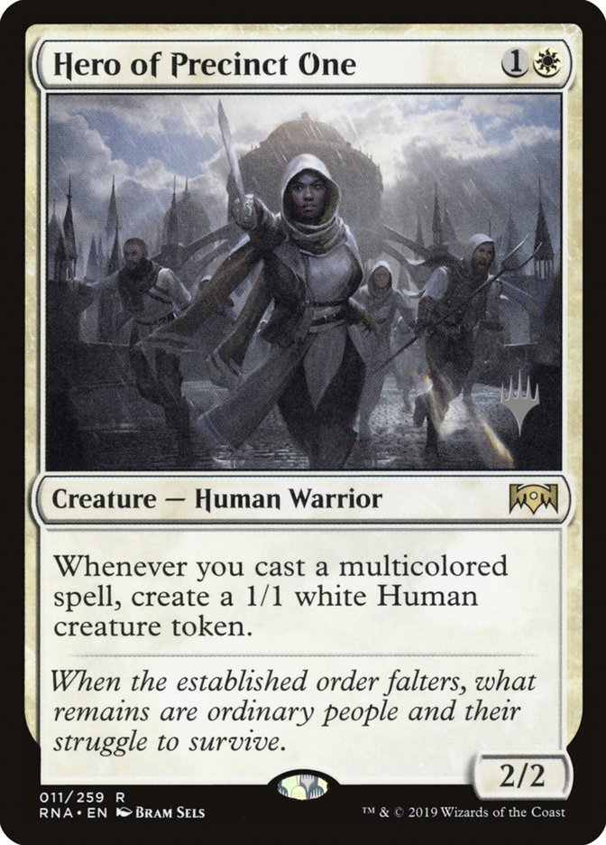 Hero of Precinct One (Promo Pack) [Ravnica Allegiance Promos] | Play N Trade Winnipeg