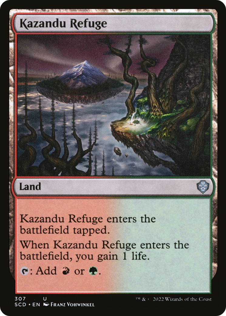 Kazandu Refuge [Starter Commander Decks] | Play N Trade Winnipeg