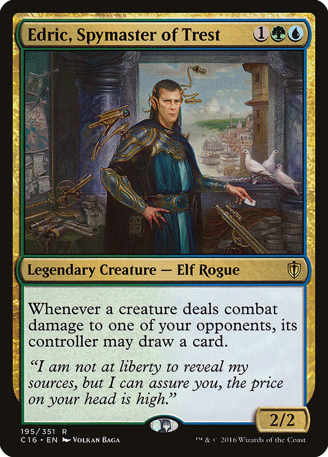 Edric, Spymaster of Trest [Commander 2016] | Play N Trade Winnipeg