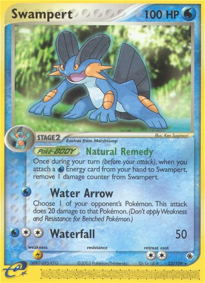 Swampert (23/109) [EX: Ruby & Sapphire] | Play N Trade Winnipeg