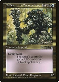 Sol'kanar the Swamp King (Oversized) [Oversize Cards] | Play N Trade Winnipeg