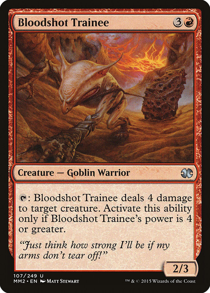 Bloodshot Trainee [Modern Masters 2015] | Play N Trade Winnipeg