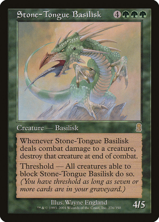 Stone-Tongue Basilisk [Odyssey] | Play N Trade Winnipeg