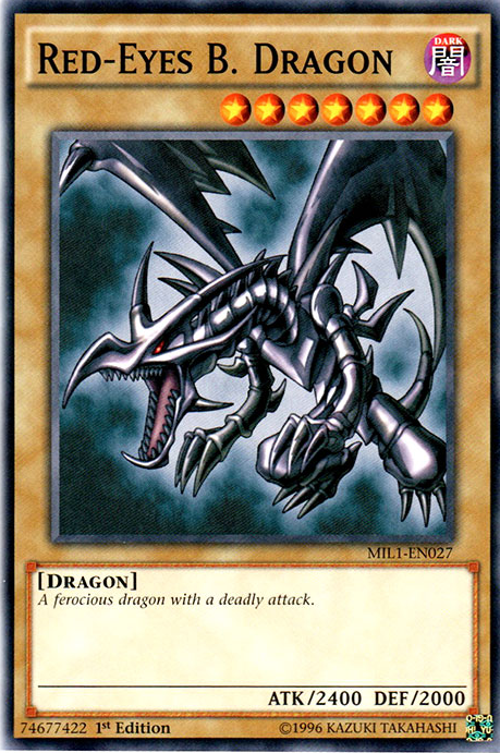 Red-Eyes B. Dragon [MIL1-EN027] Common | Play N Trade Winnipeg