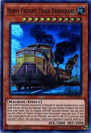 Heavy Freight Train Derricrane [INCH-EN046] Super Rare | Play N Trade Winnipeg