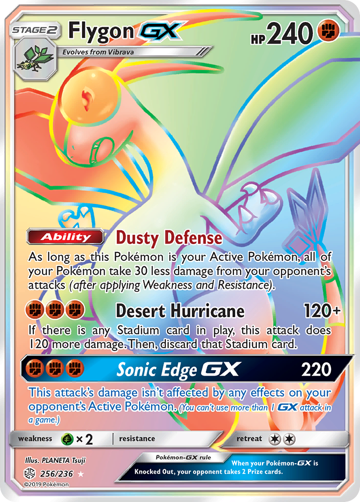 Flygon GX (256/236) [Sun & Moon: Cosmic Eclipse] | Play N Trade Winnipeg