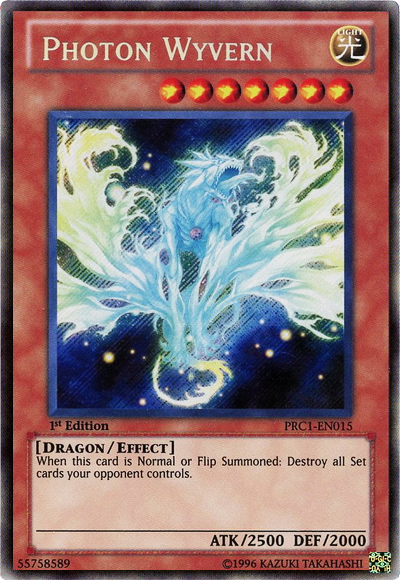 Photon Wyvern [PRC1-EN015] Secret Rare | Play N Trade Winnipeg