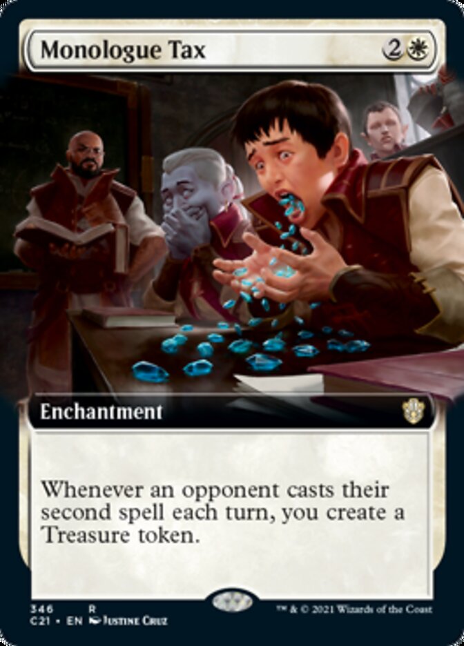 Monologue Tax (Extended) [Commander 2021] | Play N Trade Winnipeg